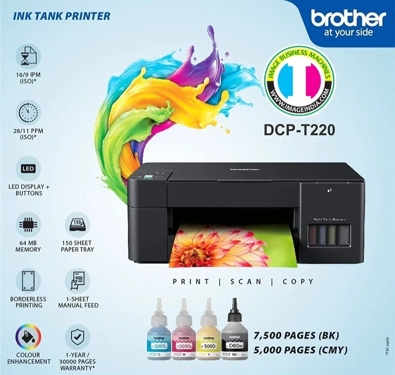 may in Brother DCP T220